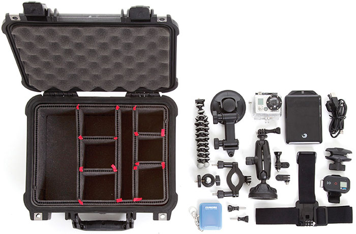 Система делителей TrekPak Pelican Case