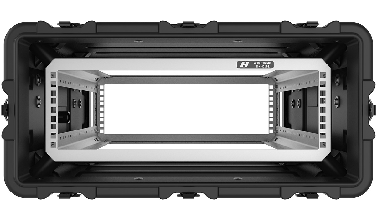 Рэковый кейс Peli Hardigg серии SUPER-V на 4U для монтажа в стойку - вид 4