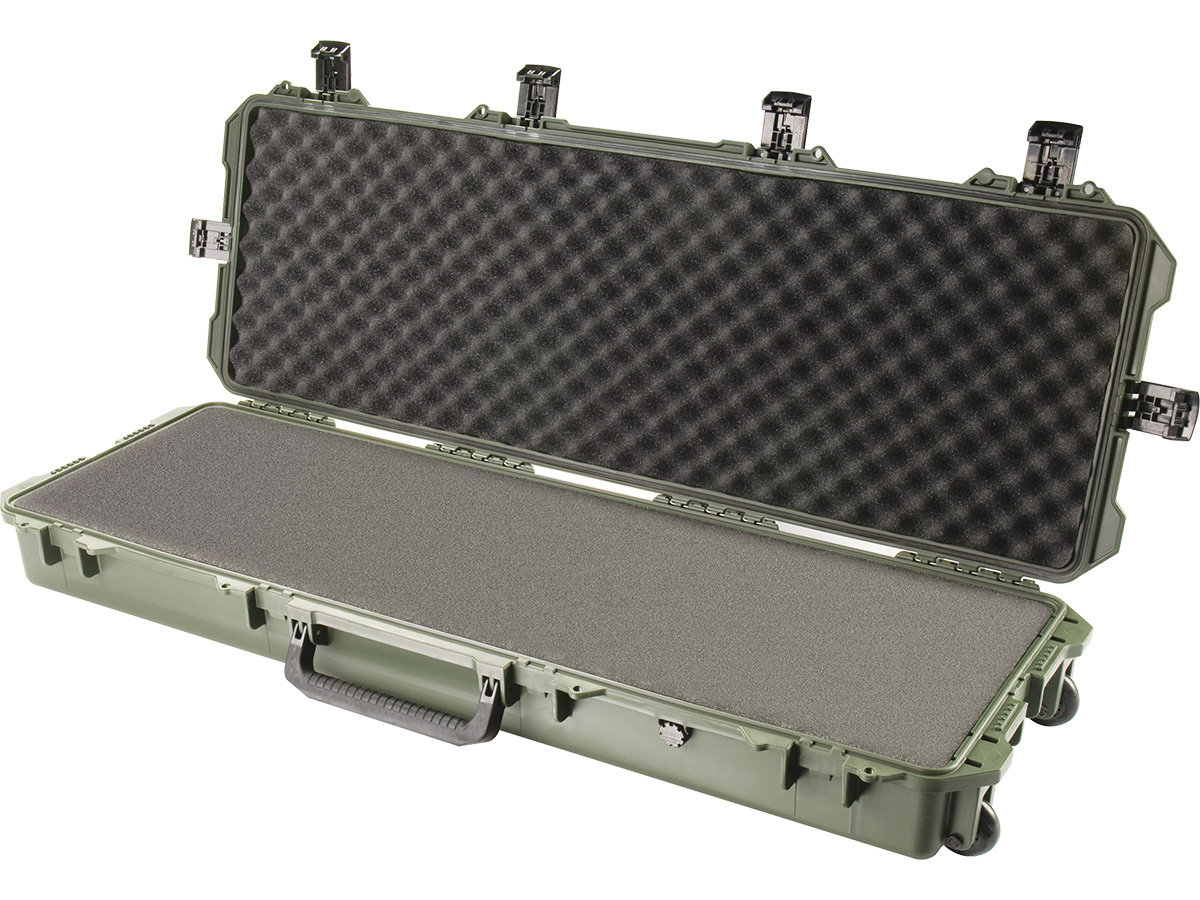 Оружейный кейс im3200 Pelican-Storm - зеленый с поропластом